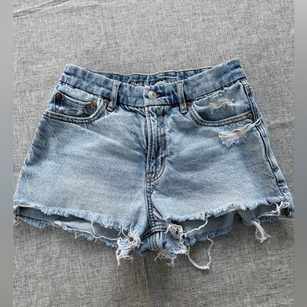 American Eagle Outfitters Light Blue Jean Shorts